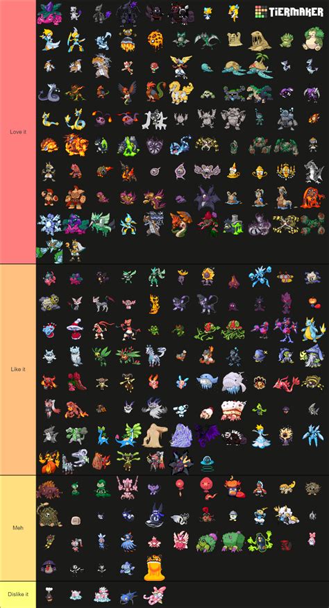 delta pokemon insurgence list.